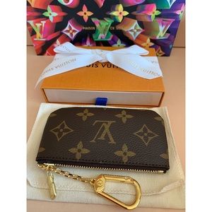 💖🩵🆕 LV KEY POUCH MONOGRAM🌟💯AUTHENTIC🌟